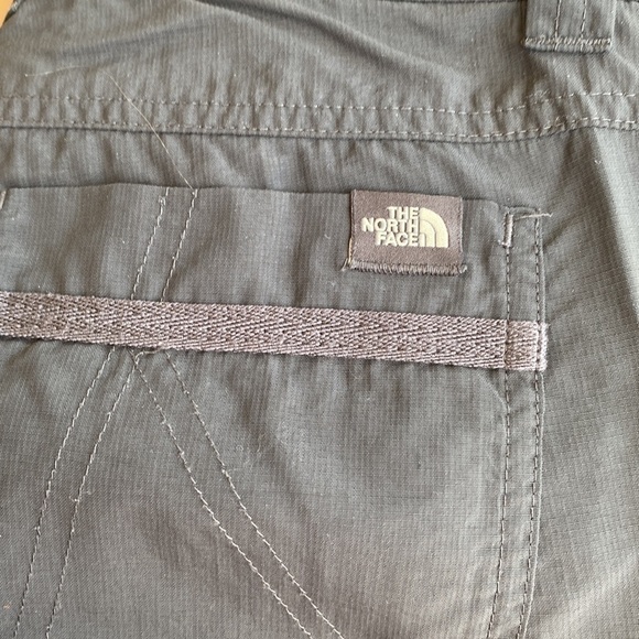 The North Face Capri pants black 6 drawstring button zipper outdoor Gorpcore - Picture 11 of 11
